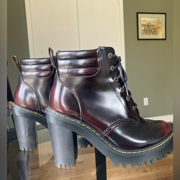 Dr. Martens Persephone boot Arcadia red Doc's Sz 6. Sold out online. UK 4 - Picture 10 of 11